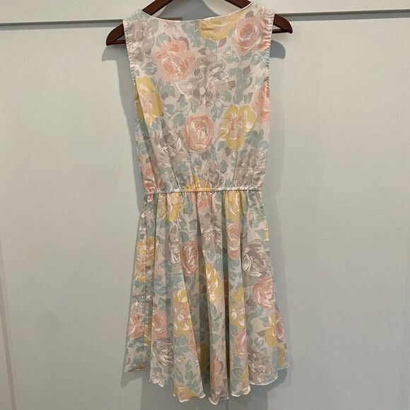 Helton Hill Dress Womens S Light Pastel Spring Colors Flowy Handmade Designer - Picture 8 of 13